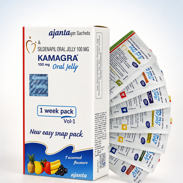 Kamagra Oral Jelly 100 mg (vegyes ízek)